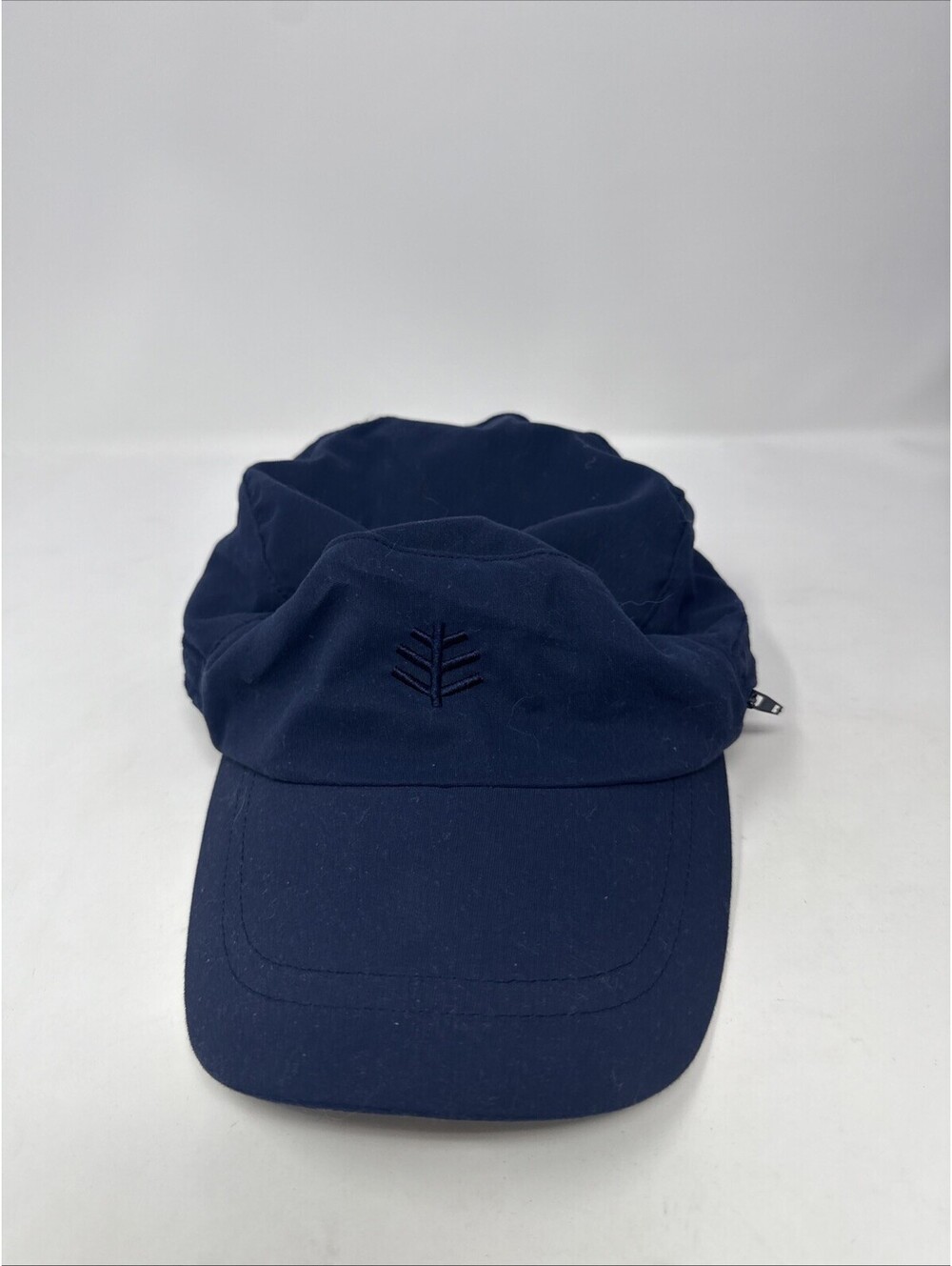 Coolibar  Unisex Hat With Neck Flap, Blue Shade Sun Cap Fishing